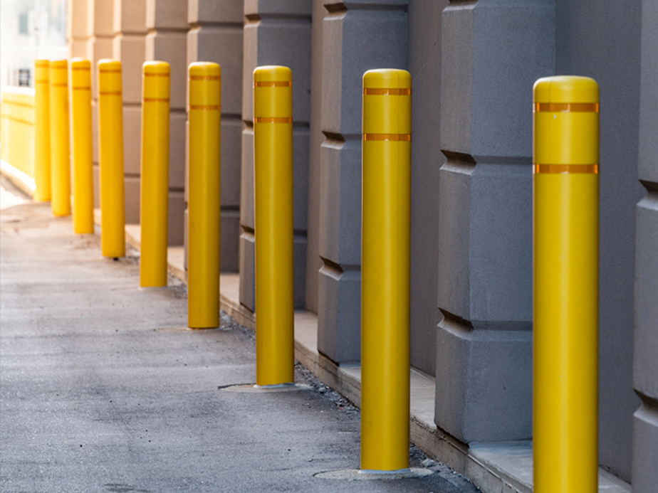 commercial bollard installation company in the Tulsa Oklahoma area.