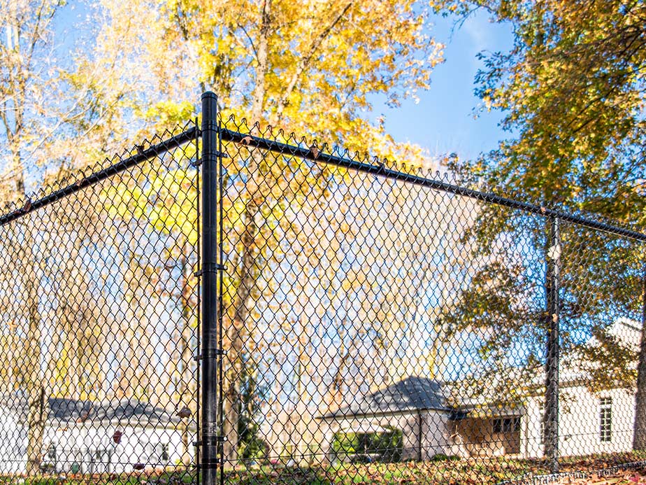 Chain Link boundary fencing in Tulsa Oklahoma