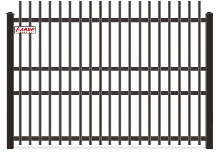 High security aluminum fence company in Tulsa Oklahoma