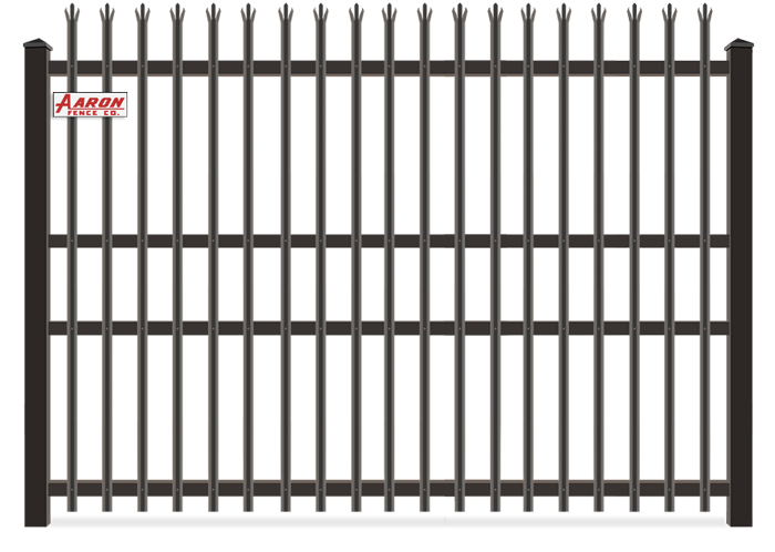 High security aluminum fence company in Tulsa Oklahoma