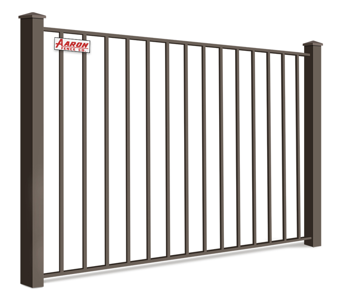 Commercial Aluminum fence features popular with Tulsa Oklahoma homeowners