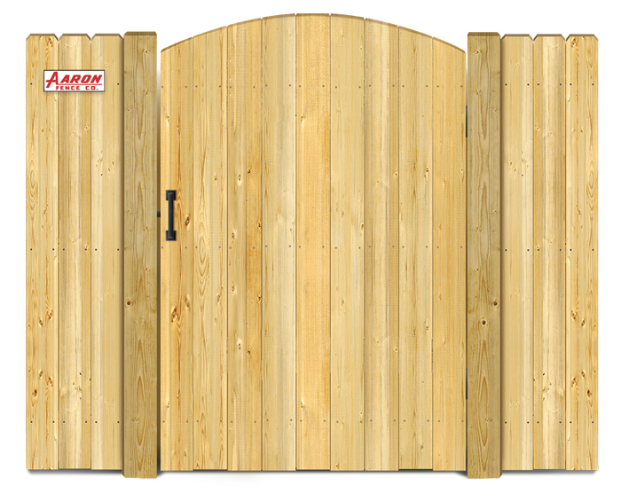 Residential residential wood gate contractor in Tulsa Oklahoma