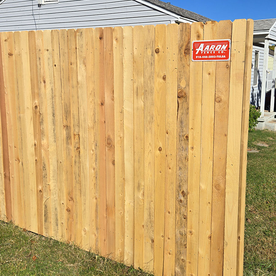 Fence contractor in Tulsa Oklahoma