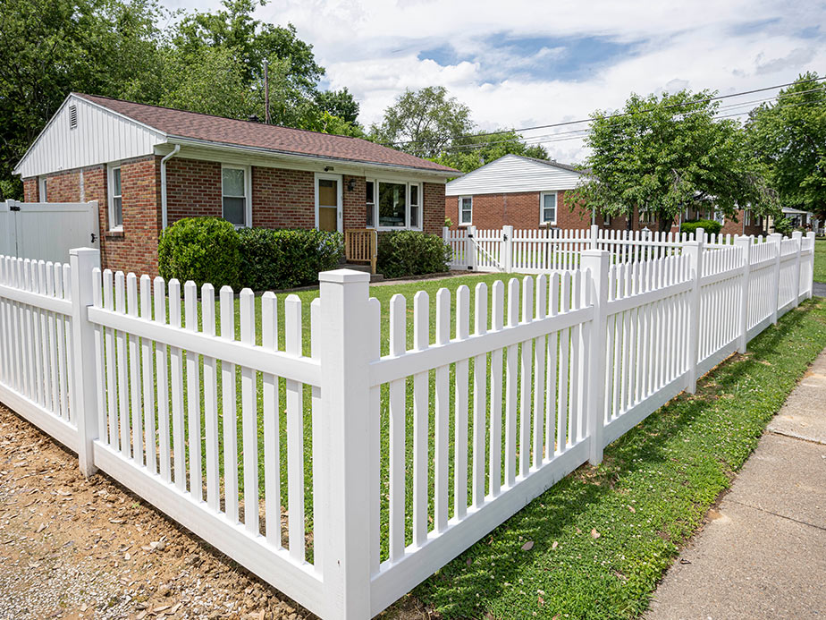 Decorative Fence Example in Bixby Oklahoma