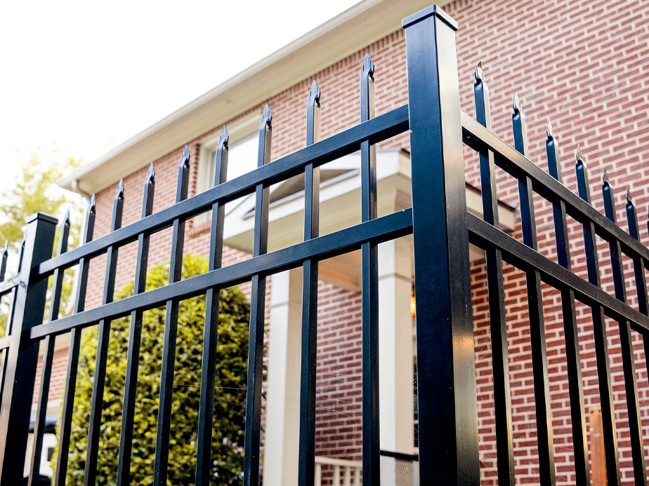 Security Fence Example in Bixby Oklahoma